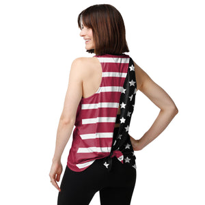 Arizona Cardinals NFL Womens Americana Tie-Breaker Sleeveless Top