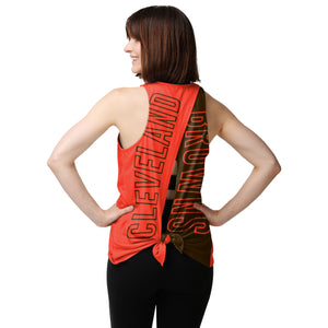 Cleveland Browns NFL Womens Tie-Breaker Sleeveless Top