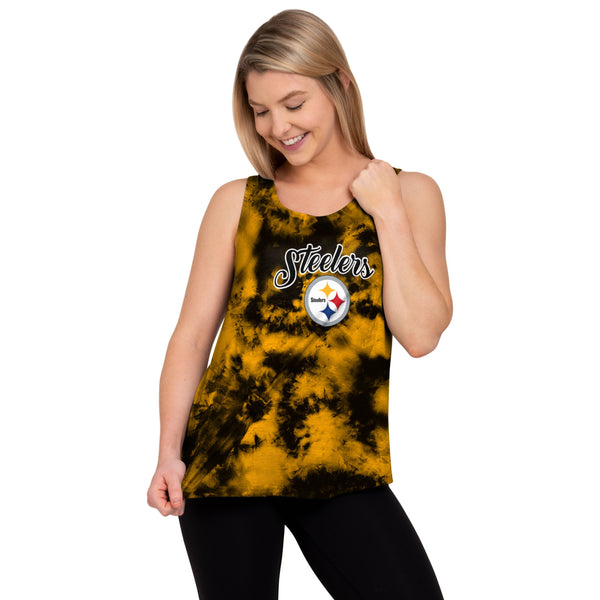 FOCO Pittsburgh Steelers Women's Tie Dye Leggings 22 / M