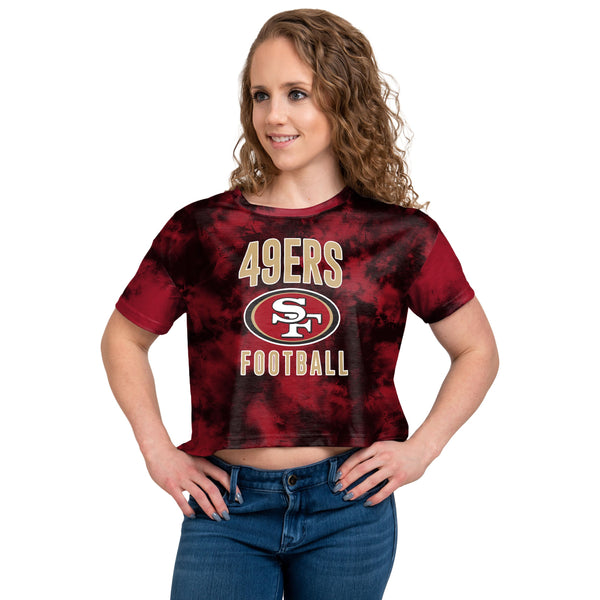 Womens 49ers Crop 