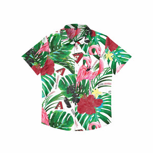 Arizona Diamondbacks MLB Mens Flamingo Button Up Shirt