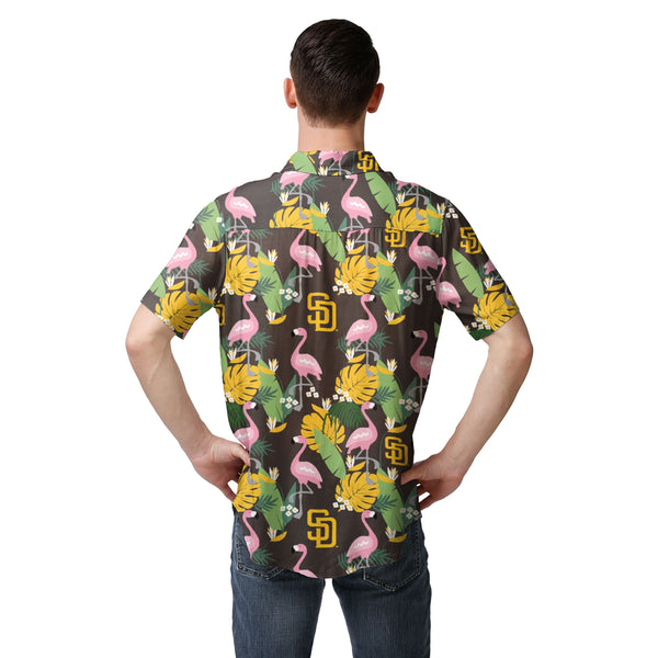 San Diego Padres MLB Flower Hawaiian Shirt For Football Fans Shirt -  Banantees