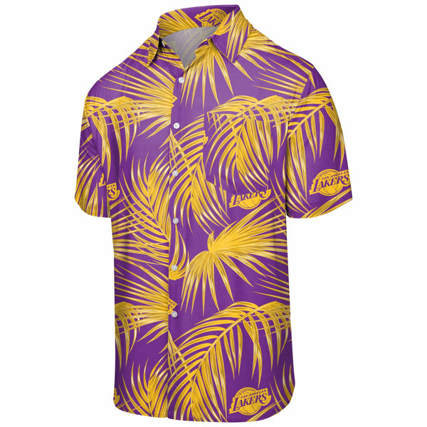 Los Angeles Lakers Nba Hawaiian Shirt & Short