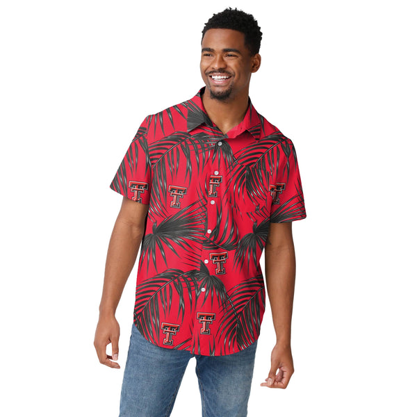 Texas Tech Red Raiders NCAA Flower Button Up Hawaiian Shirt 3D