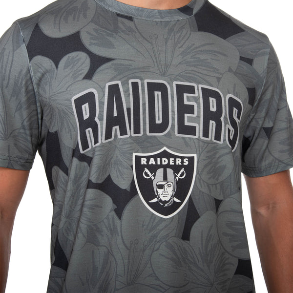 Nfl Las Vegas Raiders Hawaiian Shirt Hibiscus Flower