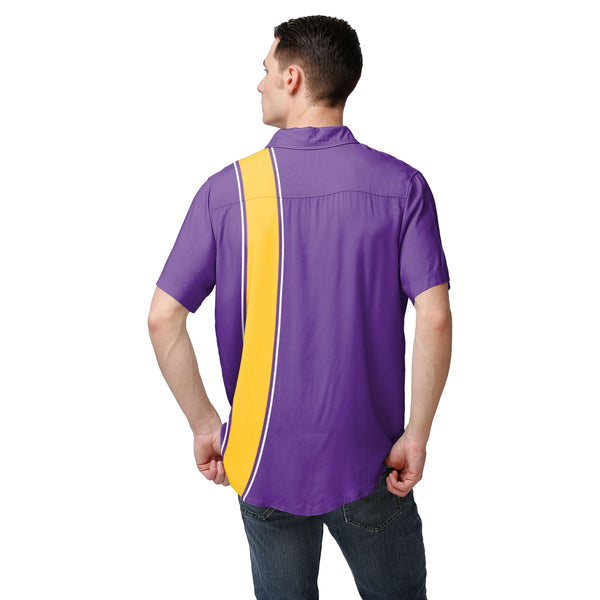 Minnesota Vikings Nfl Mens Victory Vacay Button Up Shirt