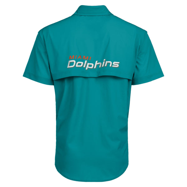 Miami Dolphins NFL Mens Gone Fishing Shirt