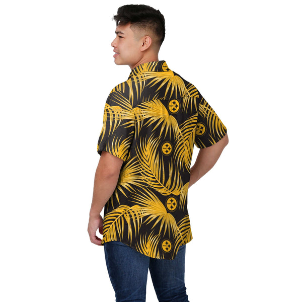 Endastore Pittsburgh Steelers Tropical Floral Hawaiian Shirt