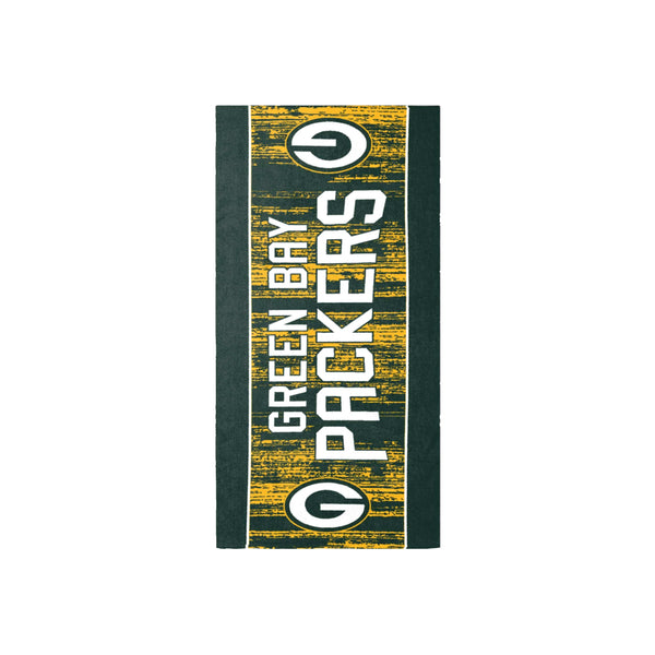 Green Bay Packers Tie Dye Beach Towel