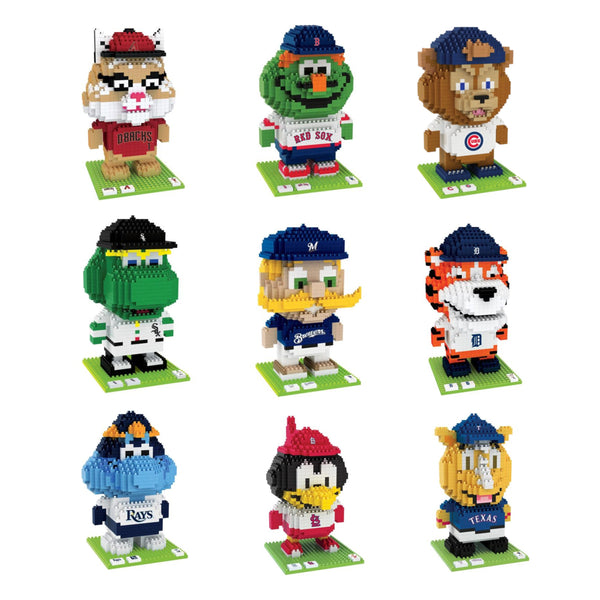 Seattle Mariners MLB 3D BRXLZ Puzzle Blocks - Mascot- Mariner