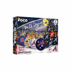 Atlanta Braves MLB Ornament Set Advent Calendar