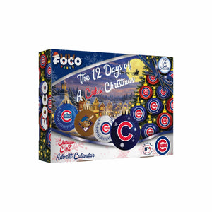 Chicago Cubs MLB Ornament Set Advent Calendar