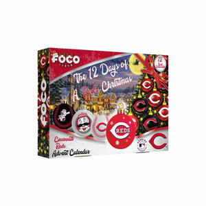 Cincinnati Reds MLB Ornament Set Advent Calendar