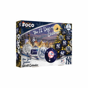 New York Yankees MLB Ornament Set Advent Calendar
