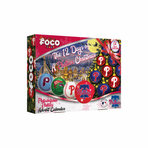 Philadelphia Phillies MLB Ornament Set Advent Calendar