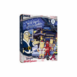 Atlanta Braves MLB Mascot Bobblehead Advent Calendar