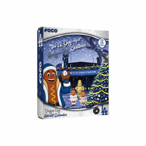 Los Angeles Dodgers MLB Mascot Bobblehead Advent Calendar