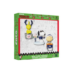 New York Yankees MLB Peanuts Bobblehead Advent Calendar (PREORDER - SHIPS LATE OCTOBER)