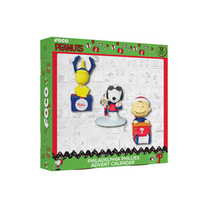 Philadelphia Phillies MLB Peanuts Bobblehead Advent Calendar (PREORDER - SHIPS LATE OCTOBER)