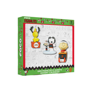 San Francisco Giants MLB Peanuts Bobblehead Advent Calendar (PREORDER - SHIPS LATE OCTOBER)
