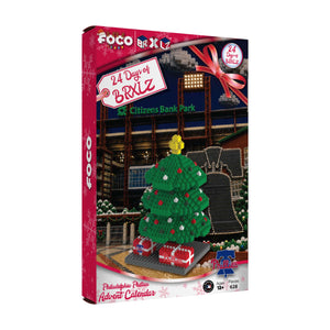 Philadelphia Phillies MLB BRXLZ Tree Advent Calendar (PREORDER - SHIPS LATE SEPTEMBER)