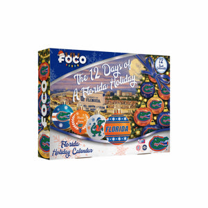 Florida Gators NCAA Ornament Set Advent Calendar