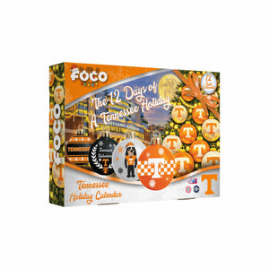 Tennessee Volunteers NCAA Ornament Set Advent Calendar