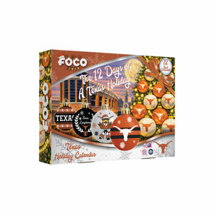 Texas Longhorns NCAA Ornament Set Advent Calendar
