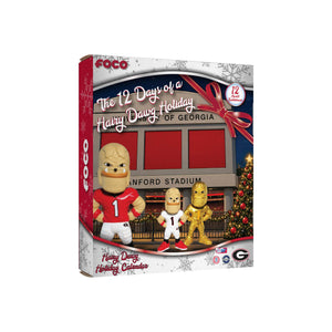 Georgia Bulldogs NCAA Mascot Bobblehead Advent Calendar (PREORDER - SHIPS MID OCTOBER)