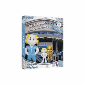 North Carolina Tar Heels NCAA Mascot Bobblehead Advent Calendar (PREORDER - SHIPS MID OCTOBER)