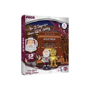 Texas A&M Aggies NCAA Mascot Bobblehead Advent Calendar (PREORDER - SHIPS MID OCTOBER)