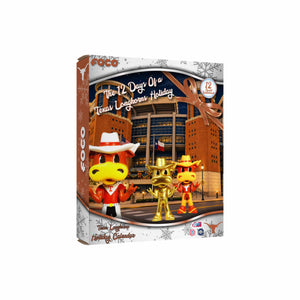 Texas Longhorns NCAA Mascot Bobblehead Advent Calendar