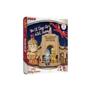 USC Trojans NCAA Mascot Bobblehead Advent Calendar (PREORDER - SHIPS MID OCTOBER)
