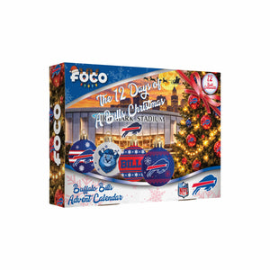 Buffalo Bills NFL Ornament Set Advent Calendar (PREORDER - SHIPS EARLY NOVEMBER)