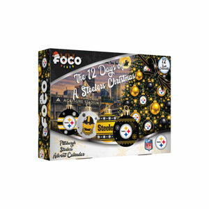 Pittsburgh Steelers NFL Ornament Set Advent Calendar (PREORDER - SHIPS LATE OCTOBER)