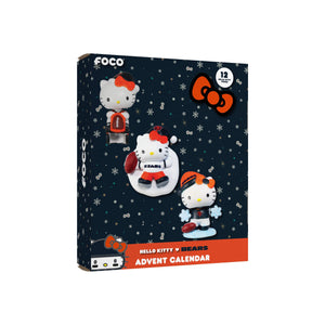 Chicago Bears NFL Hello Kitty® Bobblehead Advent Calendar (PREORDER - SHIPS MID OCTOBER)