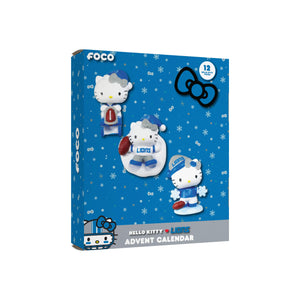 Detroit Lions NFL Hello Kitty® Bobblehead Advent Calendar (PREORDER - SHIPS MID OCTOBER)