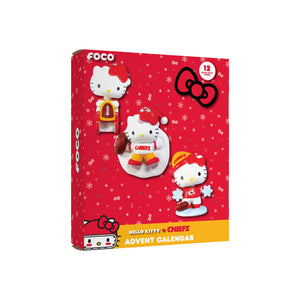Kansas City Chiefs NFL Hello Kitty® Bobblehead Advent Calendar (PREORDER - SHIPS MID OCTOBER)