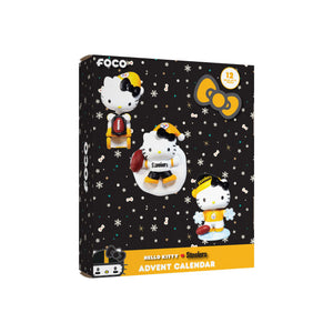 Pittsburgh Steelers NFL Hello Kitty® Bobblehead Advent Calendar (PREORDER - SHIPS MID OCTOBER)