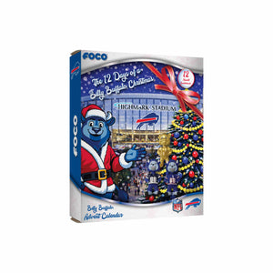 Buffalo Bills NFL Mascot Bobblehead Advent Calendar