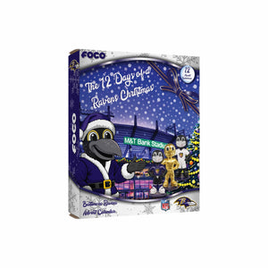 Baltimore Ravens NFL Mascot Bobblehead Advent Calendar (PREORDER - SHIPS LATE SEPTEMBER)