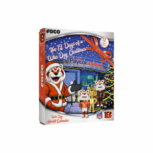 Cincinnati Bengals NFL Mascot Bobblehead Advent Calendar (PREORDER - SHIPS MID OCTOBER)