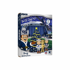 Dallas Cowboys NFL Mascot Bobblehead Advent Calendar (PREORDER - SHIPS LATE SEPTEMBER)