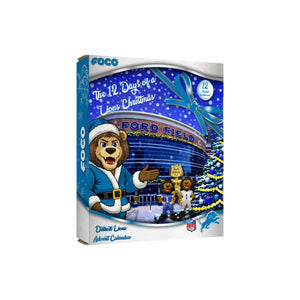 Detroit Lions NFL Mascot Bobblehead Advent Calendar (PREORDER - SHIPS MID OCTOBER)