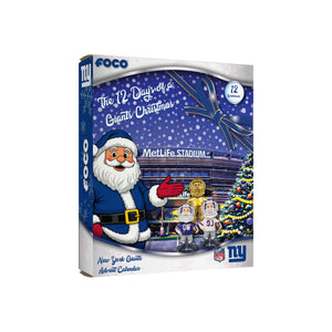 New York Giants NFL Mascot Bobblehead Advent Calendar (PREORDER - SHIPS LATE OCTOBER)