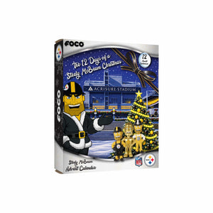 Pittsburgh Steelers NFL Mascot Bobblehead Advent Calendar (PREORDER - SHIPS LATE SEPTEMBER)
