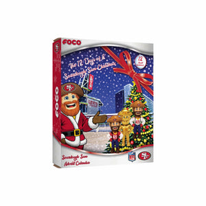 San Francisco 49ers NFL Mascot Bobblehead Advent Calendar (PREORDER - SHIPS MID OCTOBER)
