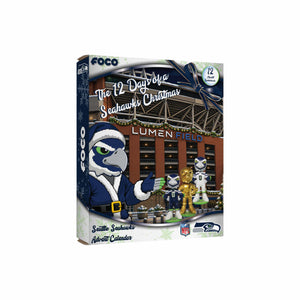 Seattle Seahawks NFL Mascot Bobblehead Advent Calendar (PREORDER - SHIPS LATE SEPTEMBER)