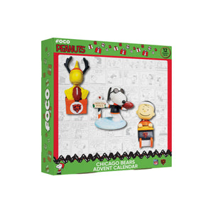 Chicago Bears NFL Peanuts Bobblehead Advent Calendar (PREORDER - SHIPS LATE OCTOBER)