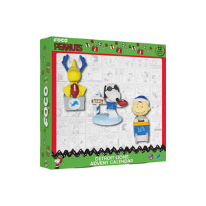 Detroit Lions NFL Peanuts Bobblehead Advent Calendar (PREORDER - SHIPS LATE OCTOBER)